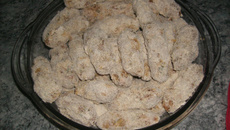 Bolinho de Mandioca com Carne do Queidinho