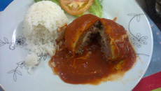 Polpettone à Parmegiana