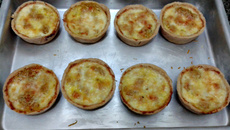 Mini-quiche leve