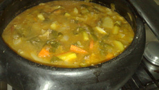 Sopa de legumes exclusiva