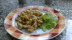 Salada  de  macarrão