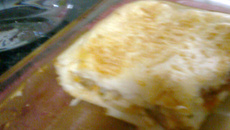 Torta de arroz e frango