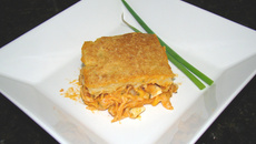 Bolo de frango delicioso