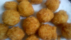 Bolinho de Arroz Crocante