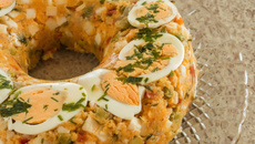 Cuscuz paulista de alho poró