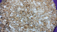 Farofa de soja da Valéria