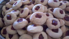 Bolacha Caseira de Nata com Goiabada