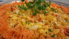 Farofa fria prática e deliciosa para o fim de ano