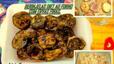 Berinjela diet ao forno com ervas finas