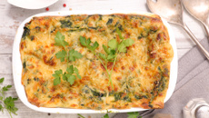 Torta de massa de pastel na air fryer