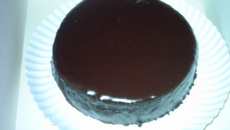 Torta de chocolate e nozes da Dona Ruth