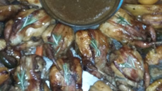 Codorna recheada desossada