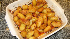 Batata ao micro-ondas