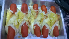 Enrolado de salsicha