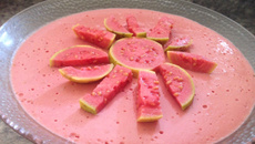 Mousse de goiaba