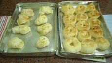 Biscoito de polvilho azedo com queijo