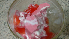 Sobremesa fácil de gelatina