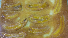 Bolo fofinho de banana