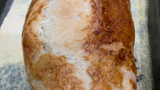 Pão caseiro simples