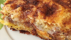 Torta de Banana Preguiçosa