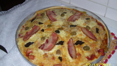 Massa de pizza caseira