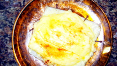 Banana com queijo