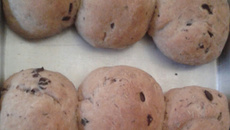 Pão de azeitona e alecrim