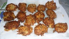 Bolinho crocante de repolho