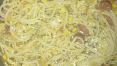 Macarrão com Frango e Calabresa