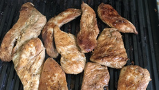 Frango com shoyu grelhado