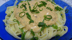 Talharim ao Molho Rosé e Atum