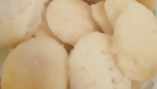 Biscoito amanteigado de micro-ondas