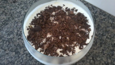 Pavê de maracujá com chocolate