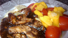 Frango ao molho shoyu