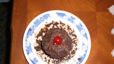 Bolo de caneca de chocolate