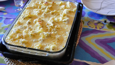 Lasanha de capeletti da sogra