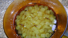 Doce de mamão enroladinho