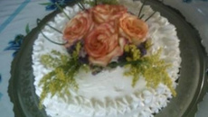 Bolo de aniversário.