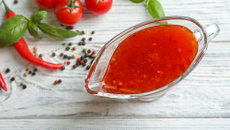 Molho de pimenta para lanche