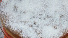 Cobertura branca para bolo