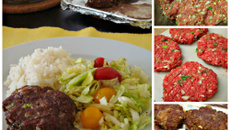 Hambúrguer caseiro (light)