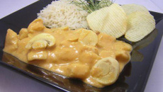 Estrogonofe de frango bem cremoso