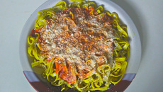 Macarrão com Açafrão