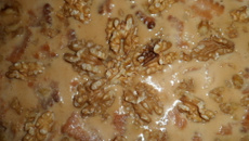 Pavê de nozes, fácil e delicioso