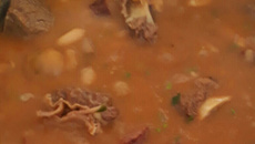 Feijão branco com costela