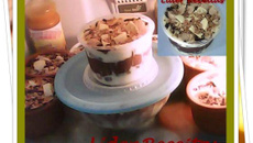 Pavê de bombom duplo chocolate