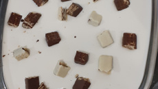 Pavê de Bolacha Maisena com Bis