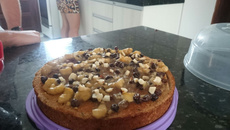 Bolo integral de banana