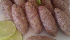 Quibe rechedo de queijo minas