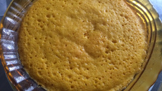 Bolo de cenoura (micro-ondas)